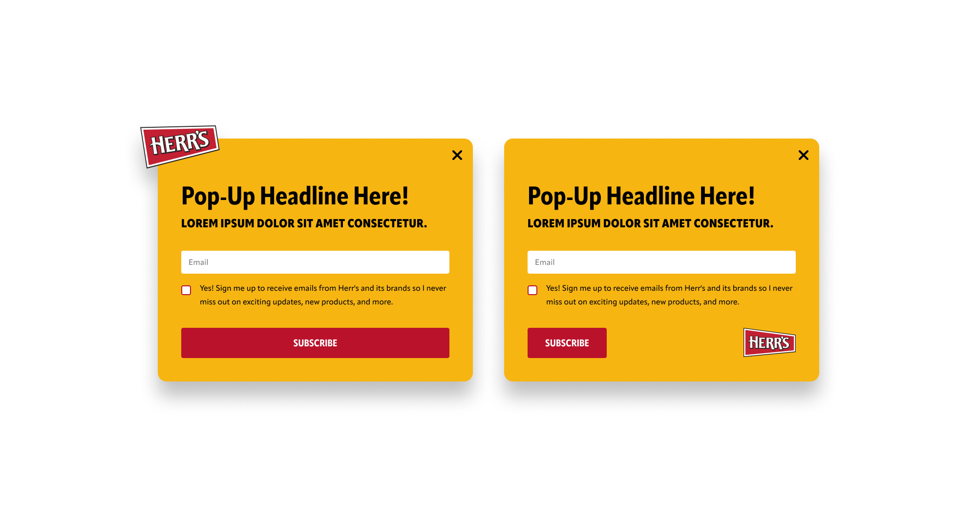 v1a - Solid Background Color Popup